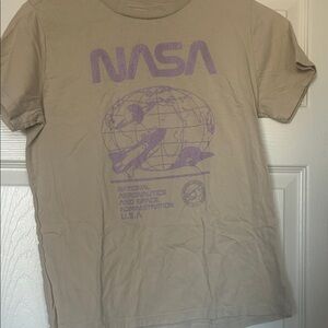 Tan Graphic T-Shirt